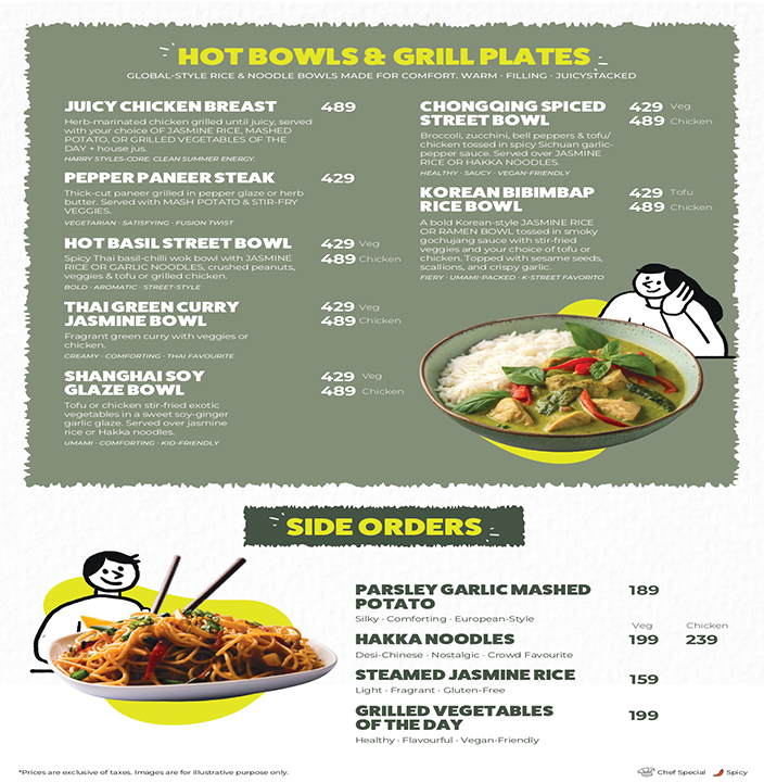Menu Page 11