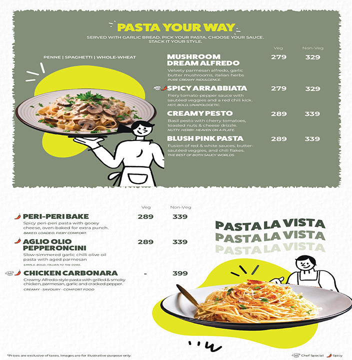 Menu Page 9